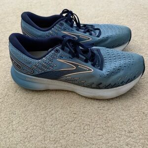 Brooks Light Blue Athletic Sneakers